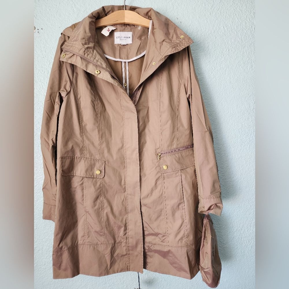 Cole Haan Women's Brown Utility Jacket